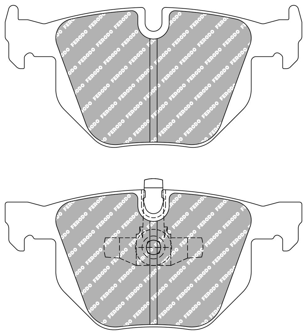 Bremsbelagsatz, Scheibenbremse