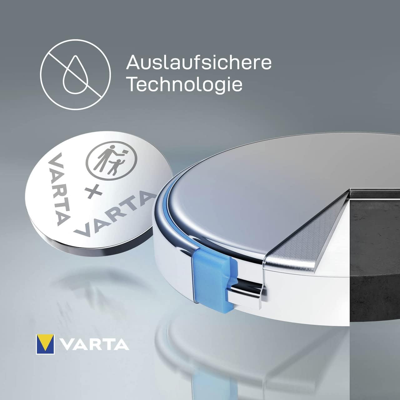 VARTA Batterien Knopfzelle CR2025 Lithium Coin 3V für elektronische Kleingeräte - Autoschlüssel Fernbedienungen Waagen