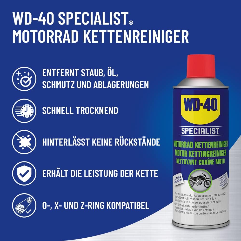 WD-40 Specialist Motorrad Kettenreiniger 400 ml