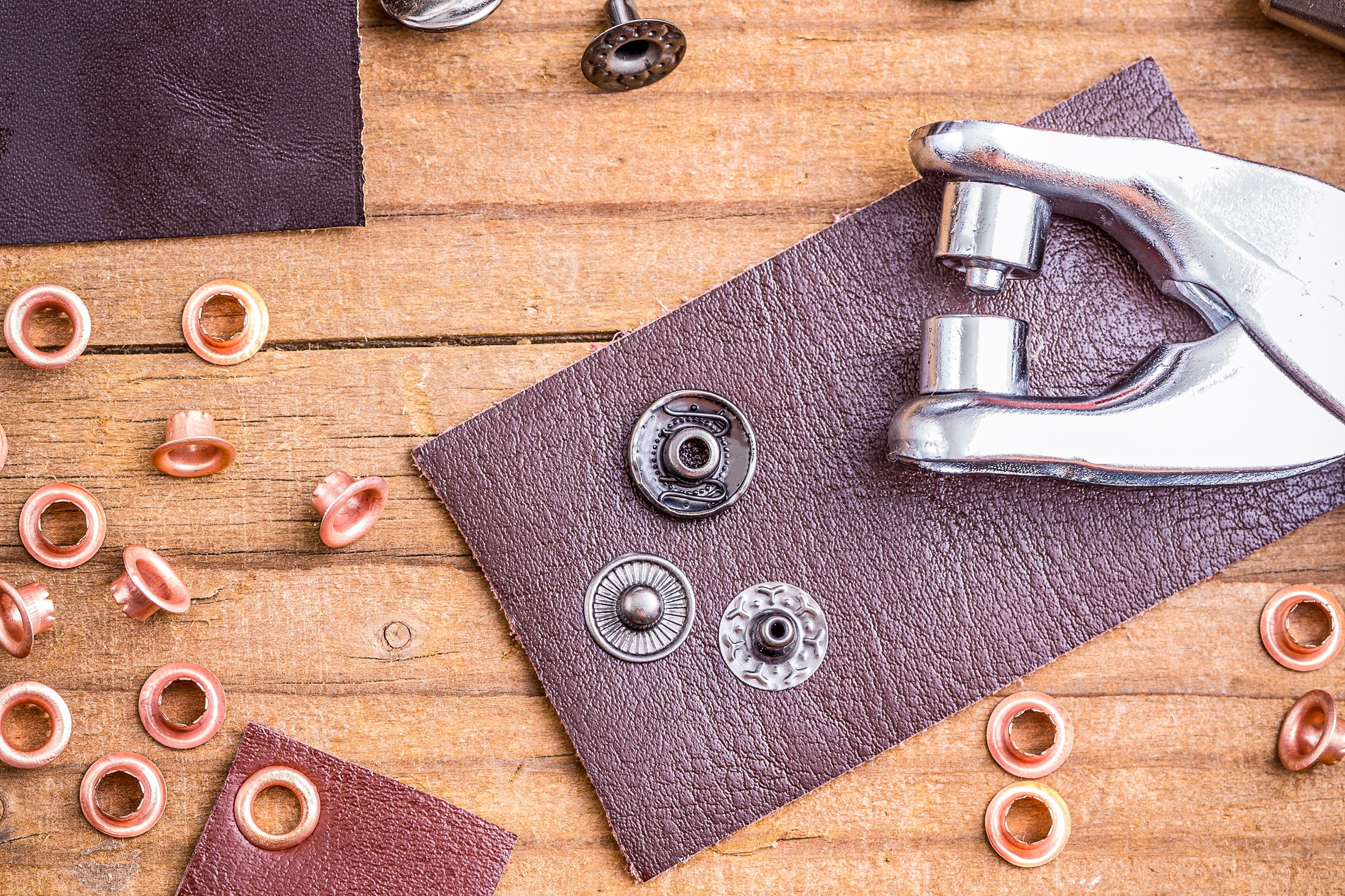 BGS Ösenzange mit 100 Rundösen | 5,0 mm