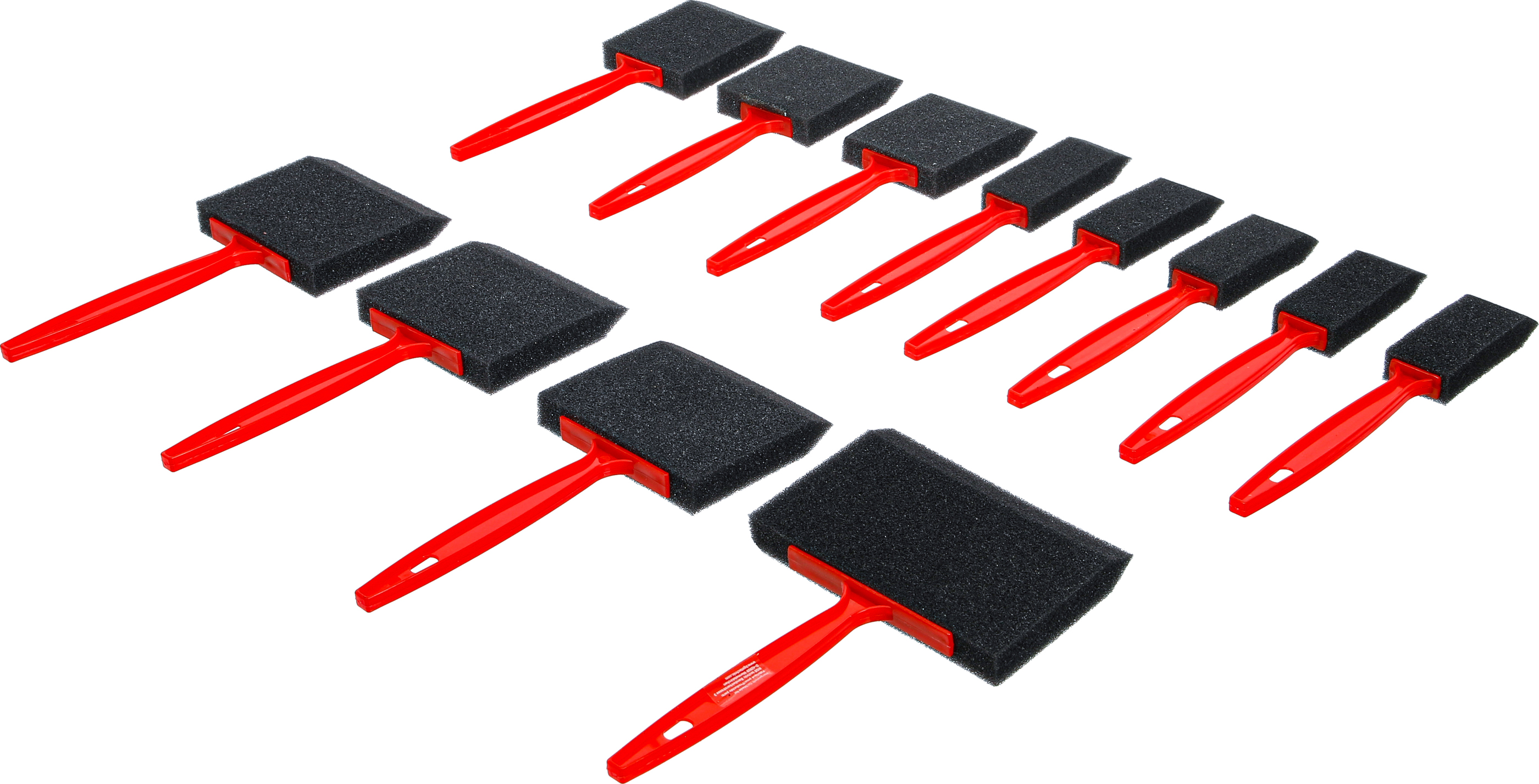 BGS Schaumstoff-/ Schwamm-Pinsel-Satz | 12-tlg.