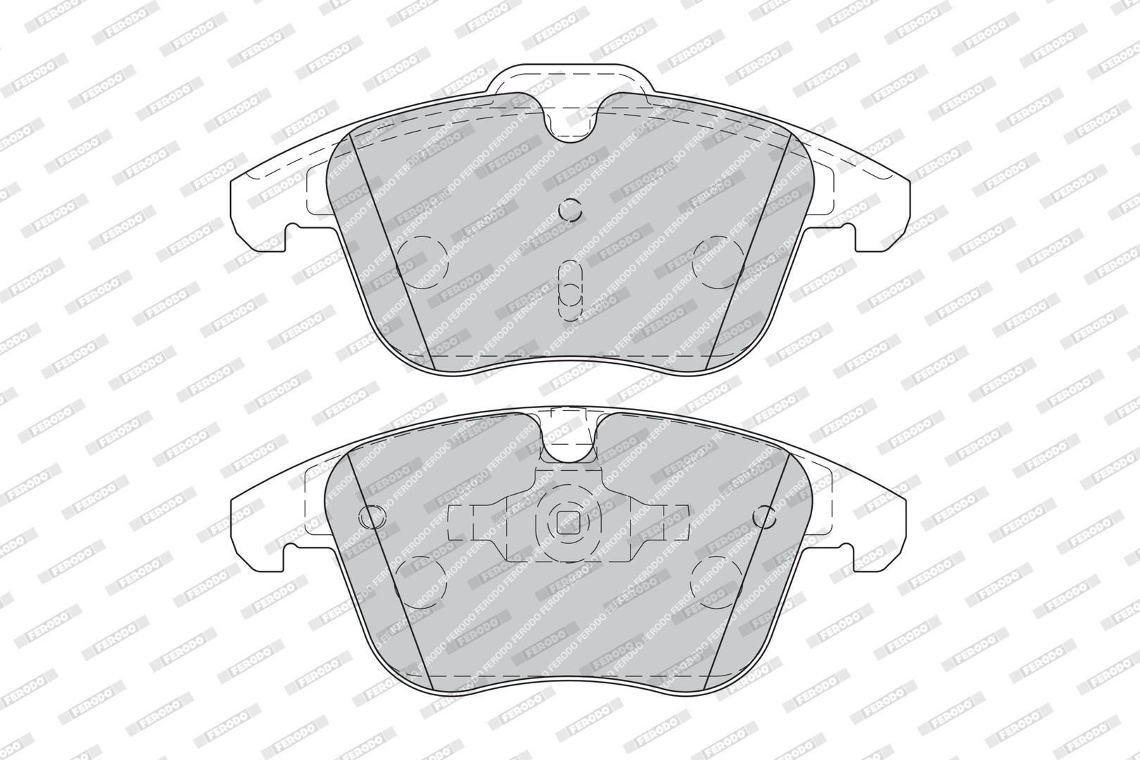 Bremsbelagsatz, Scheibenbremse