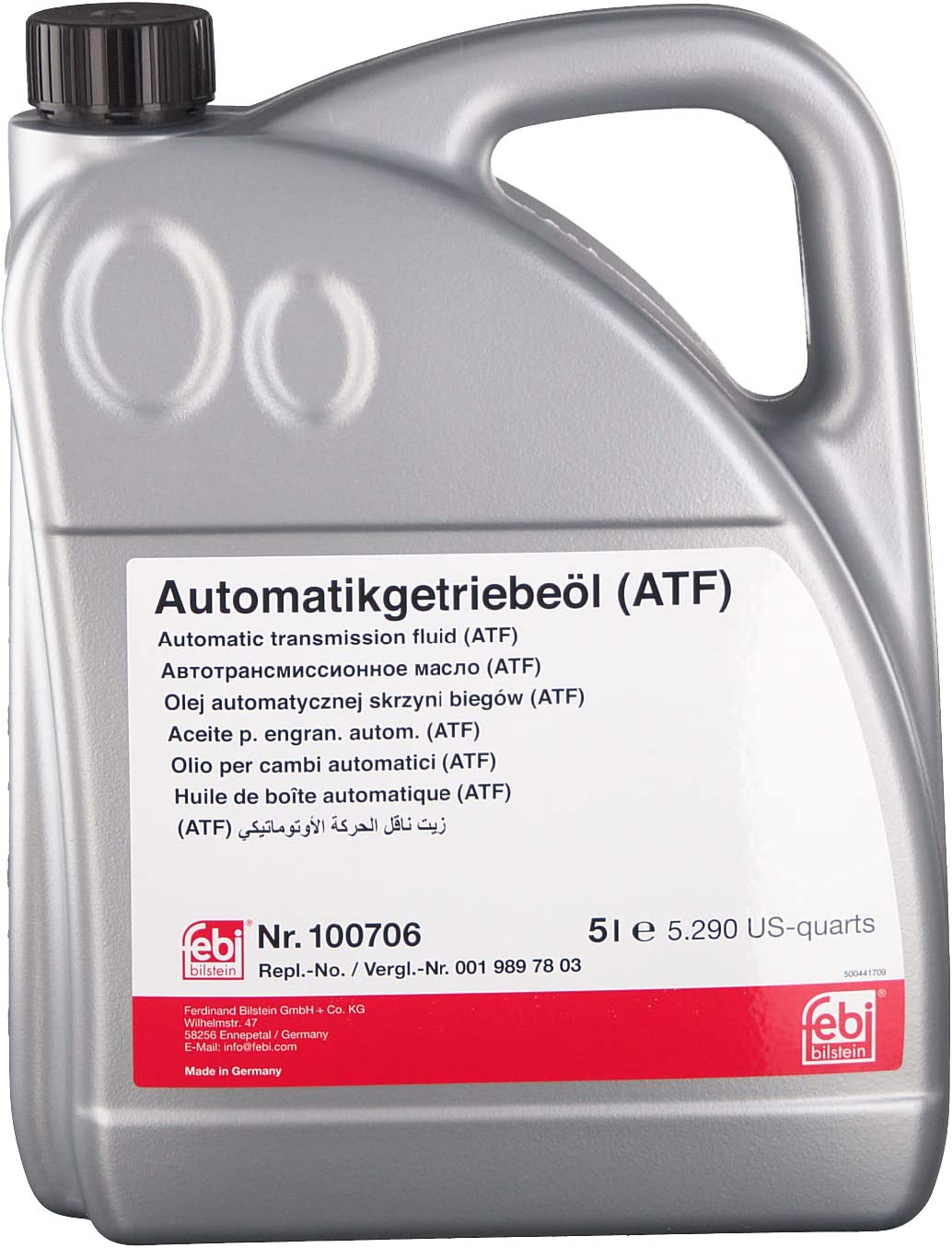 Febi Bilstein 100706 ATF MB 236.15 Getriebeöl 5 Liter