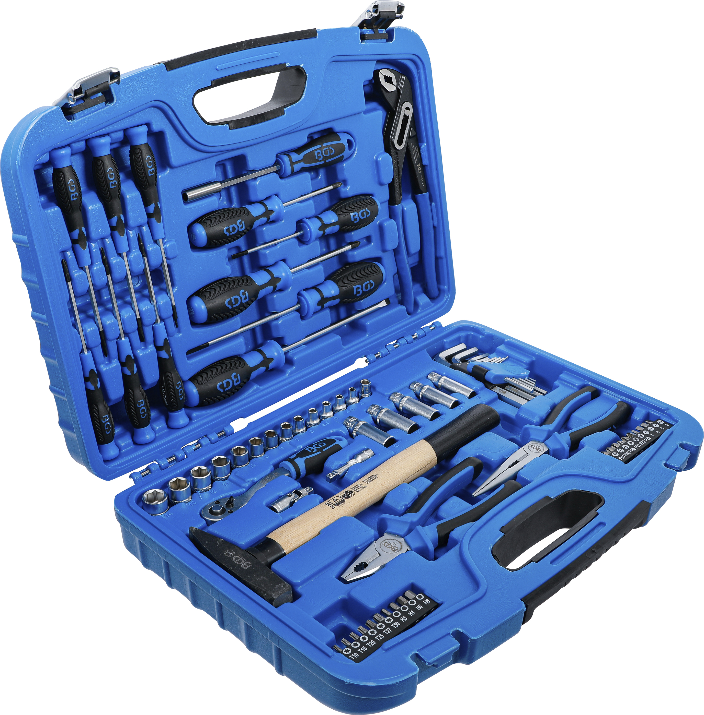 BGS Steckschlüssel-Werkzeugkoffer | 67-tlg.