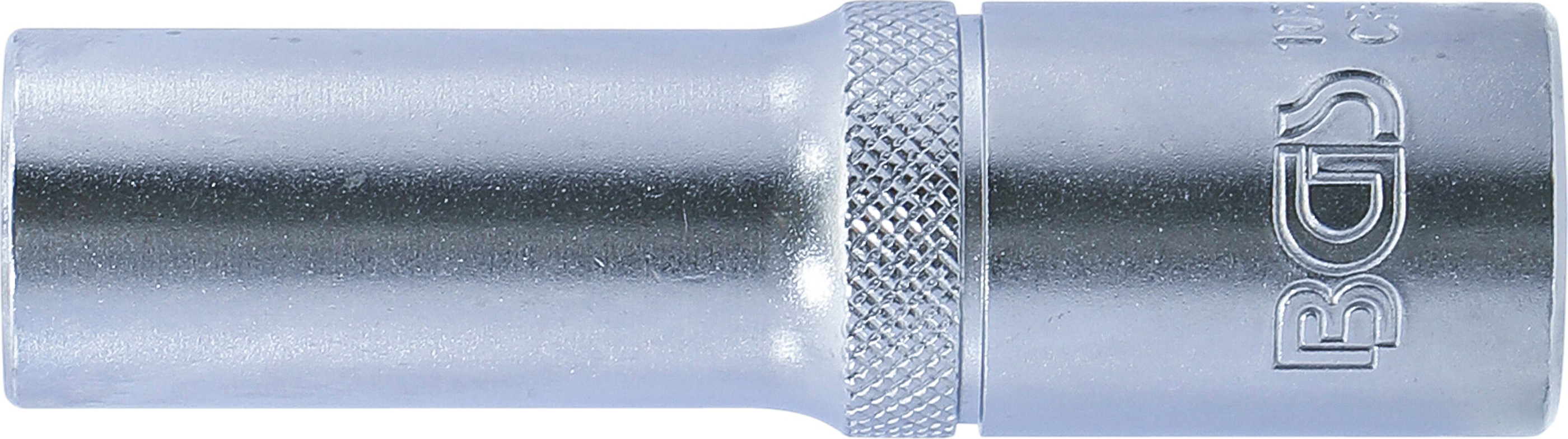 BGS Steckschlüssel-Einsatz Sechskant, tief | Antrieb Innenvierkant 12,5 mm (1/2") | SW 13 mm