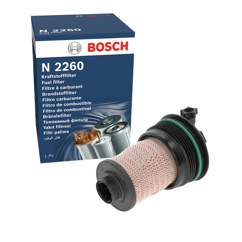Kraftstofffilter F 026 402 260 “BOSCH 114,5 mm, 201,1 mm”