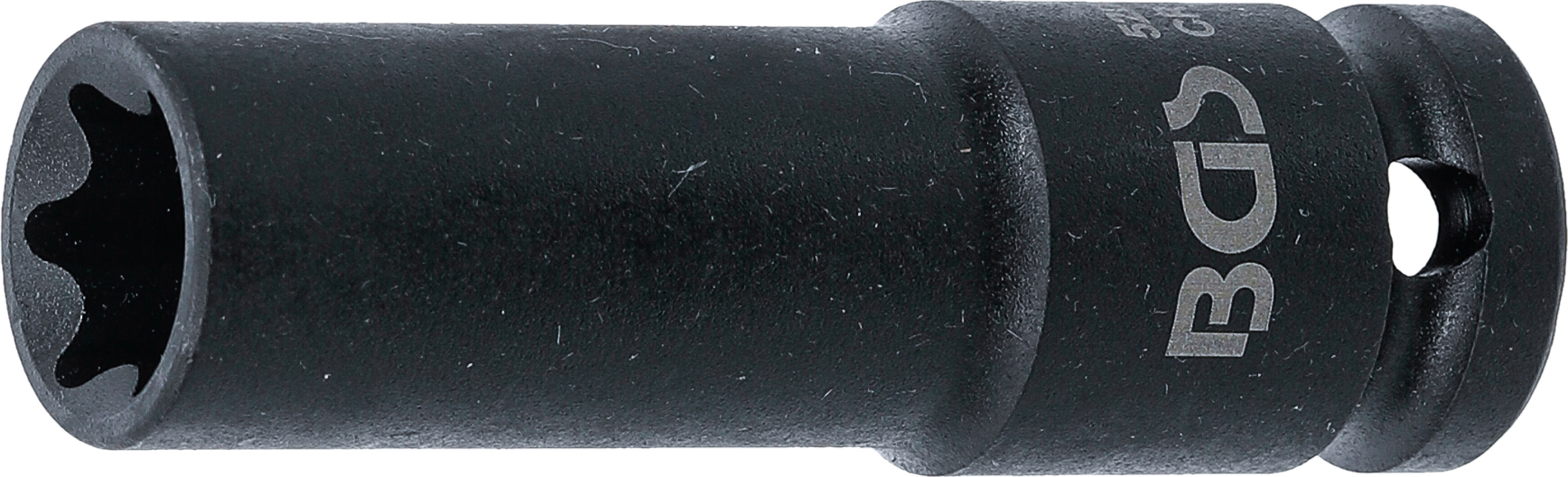 BGS Kraft-Steckschlüssel-Einsatz E-Profil, tief | Antrieb Innenvierkant 12,5 mm (1/2") | SW E18