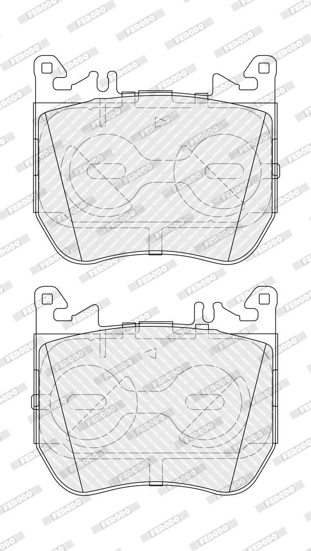 Bremsbelagsatz, Scheibenbremse