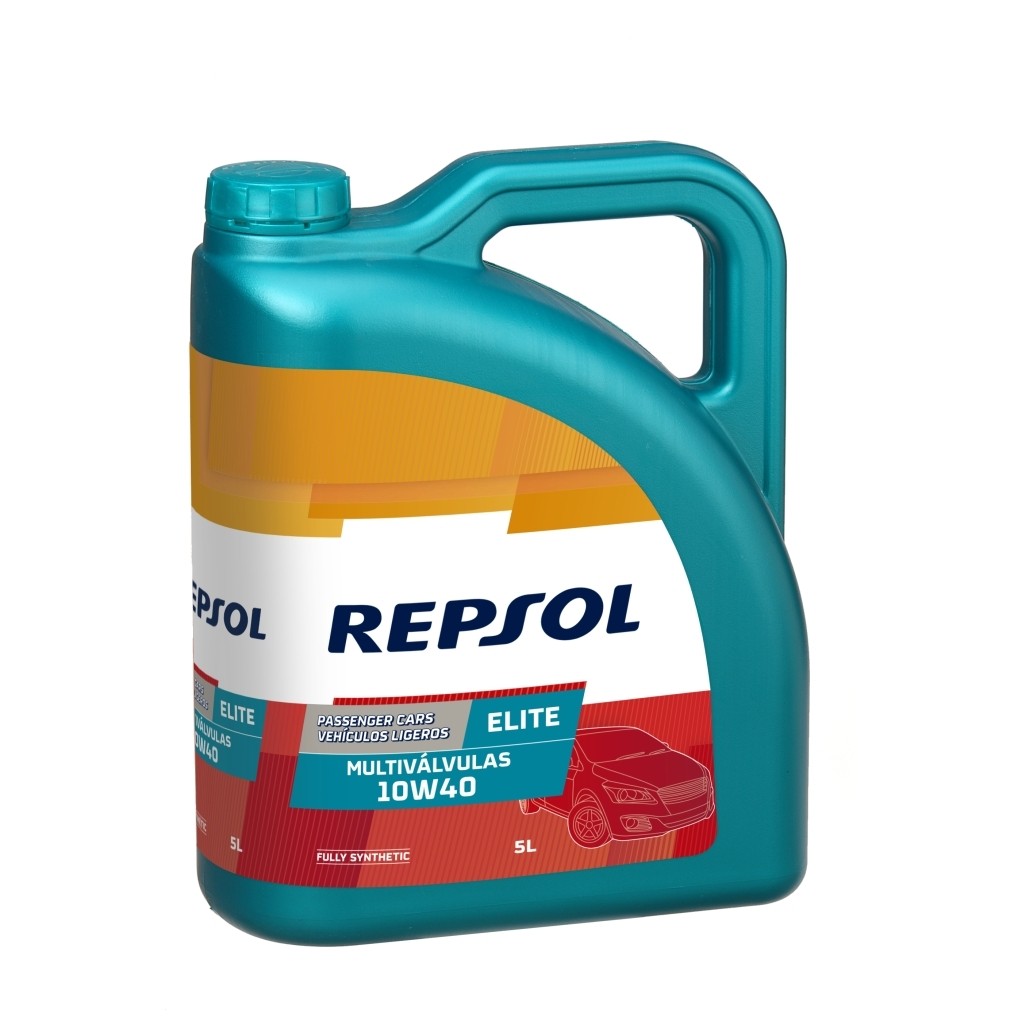 10W-40 Repsol Elite Multivalvulas Motoröl 5 Liter