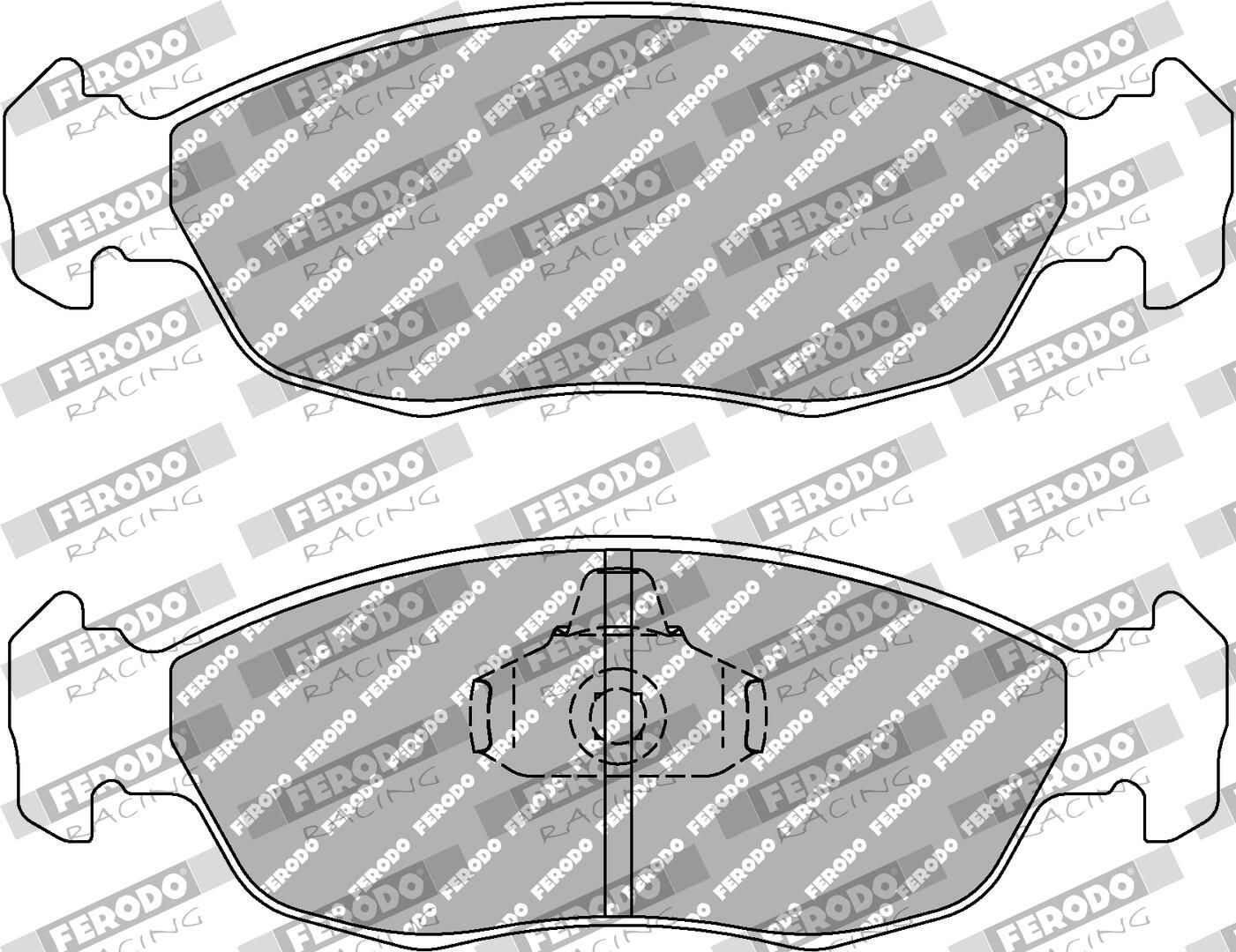 Bremsbelagsatz, Scheibenbremse