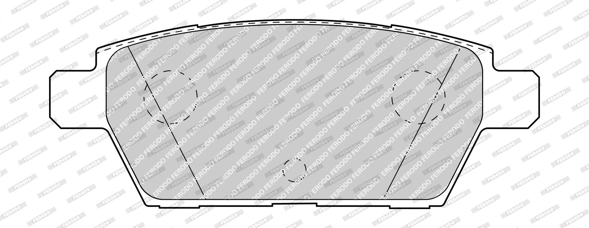 Bremsbelagsatz, Scheibenbremse
