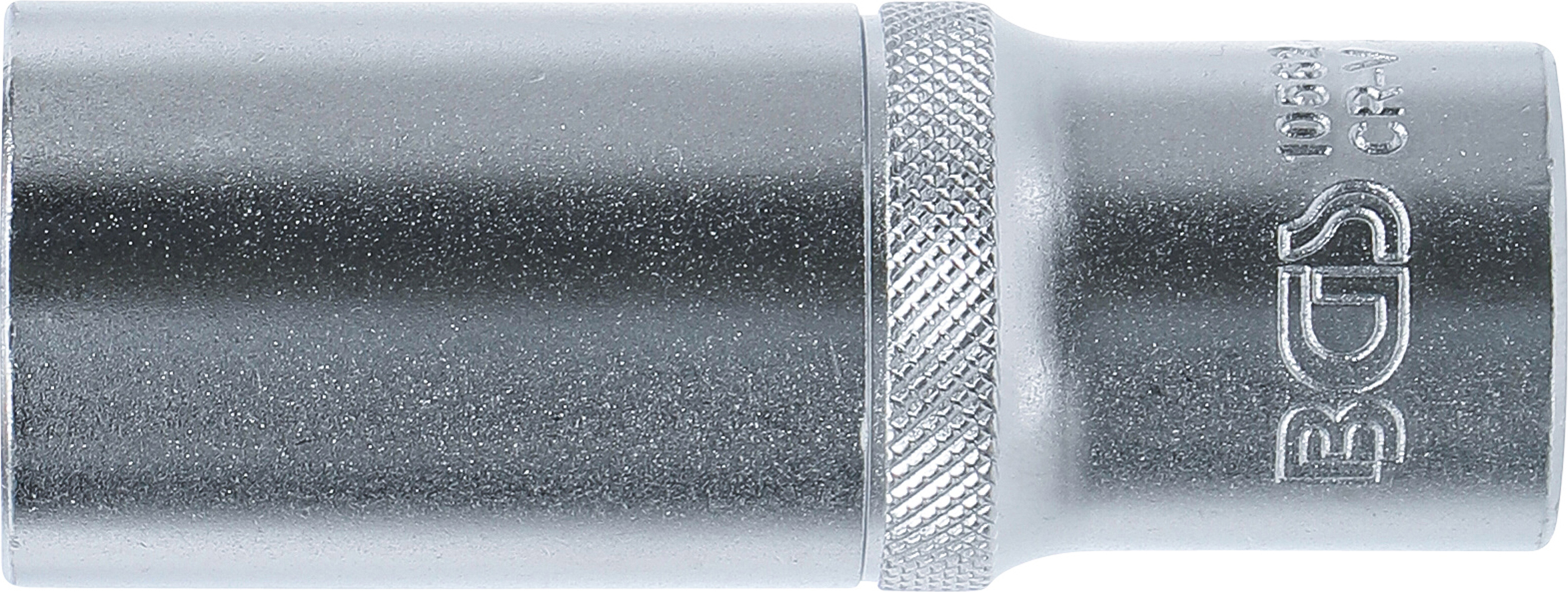 BGS Steckschlüssel-Einsatz Sechskant, tief | Antrieb Innenvierkant 12,5 mm (1/2") | SW 22 mm