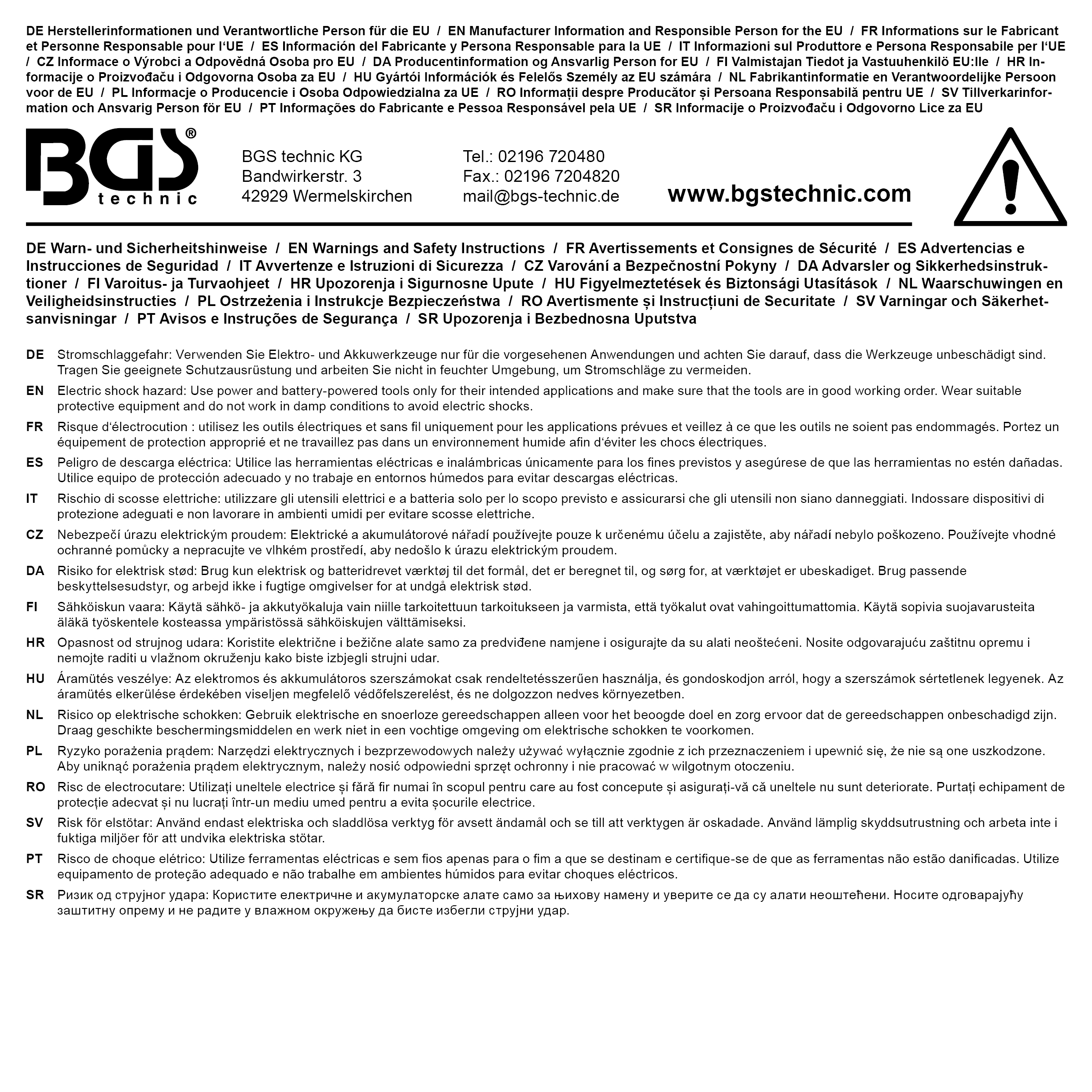 BGS Ersatz-Akku | Li-Ion | 18 V / 2,0 Ah | für Akku-Schlagschrauber Art. 9928