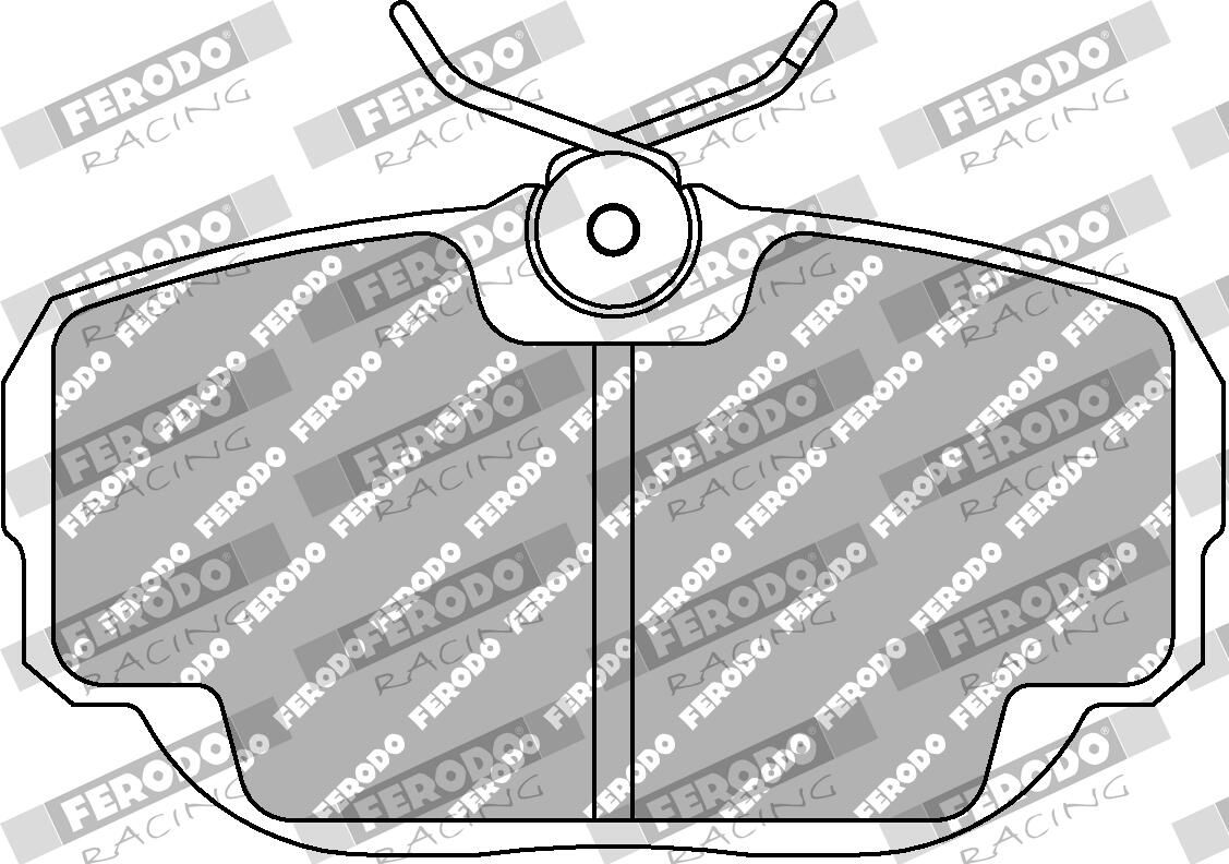 Bremsbelagsatz, Scheibenbremse