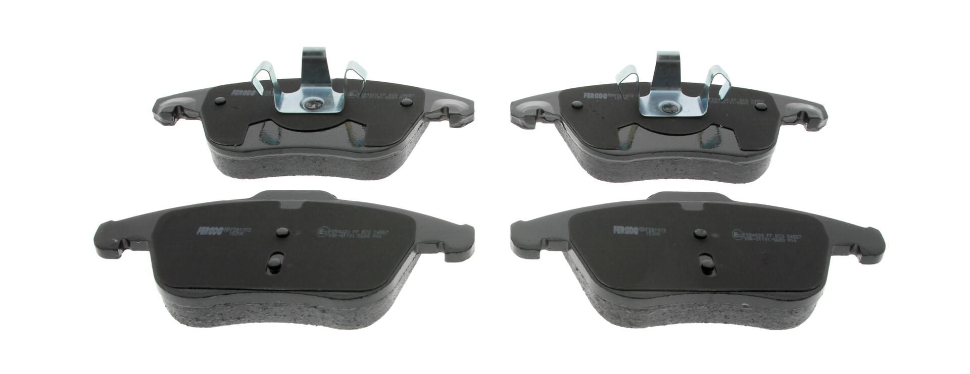 Bremsbelagsatz, Scheibenbremse