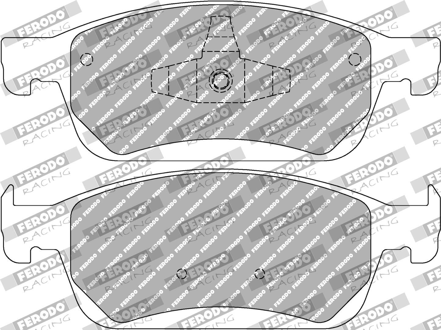 Bremsbelagsatz, Scheibenbremse