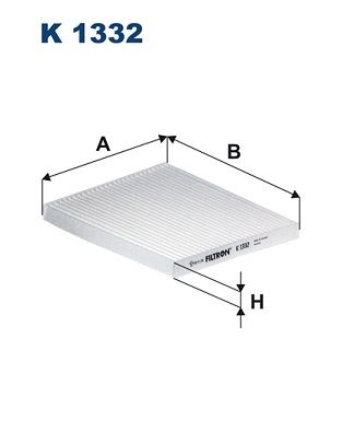 Filter, Innenraumluft K 1332 “FILTRON”