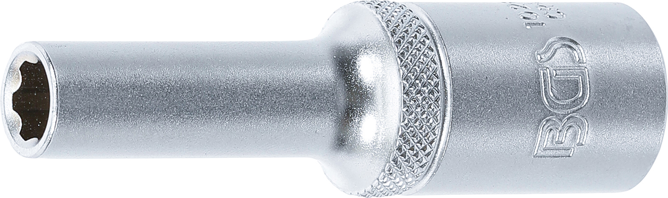 BGS Steckschlüssel-Einsatz Super Lock, tief | Antrieb Innenvierkant 12,5 mm (1/2") | SW 8 mm