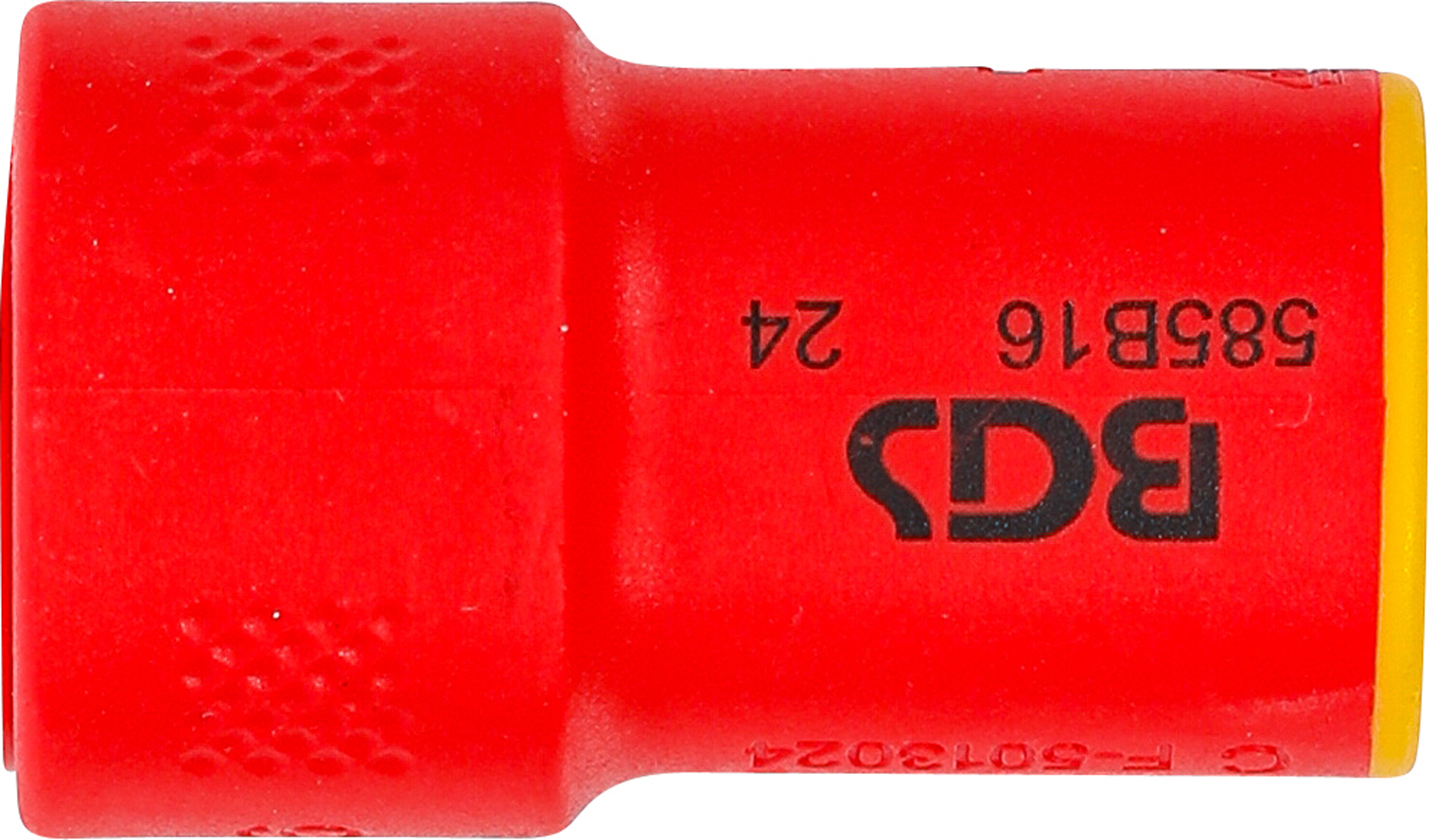 BGS VDE-Steckschlüssel-Einsatz Sechskant | Antrieb Innenvierkant 10 mm (3/8") | SW 16 mm