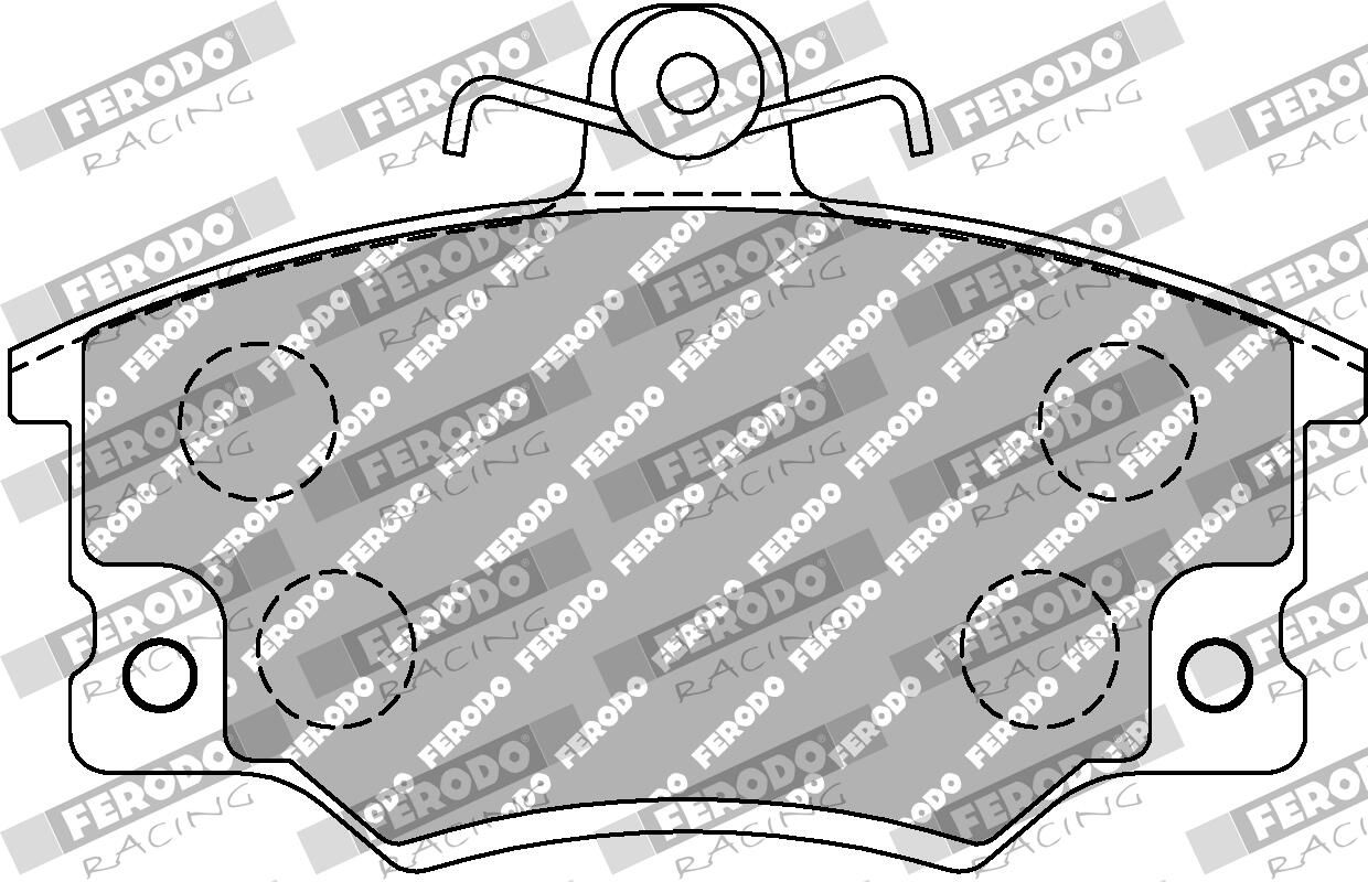 Bremsbelagsatz, Scheibenbremse