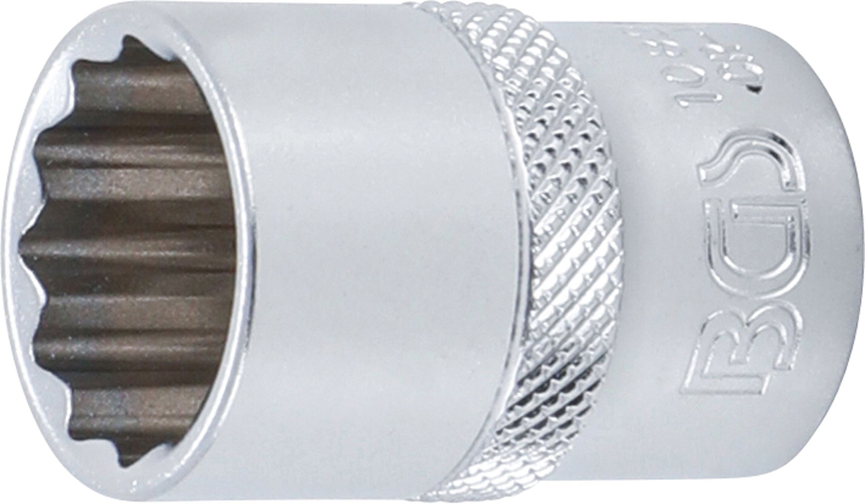 BGS Steckschlüssel-Einsatz-Satz, Zwölfkant | Antrieb Innenvierkant 12,5 mm (1/2") | Zollgrößen | 10-tlg.