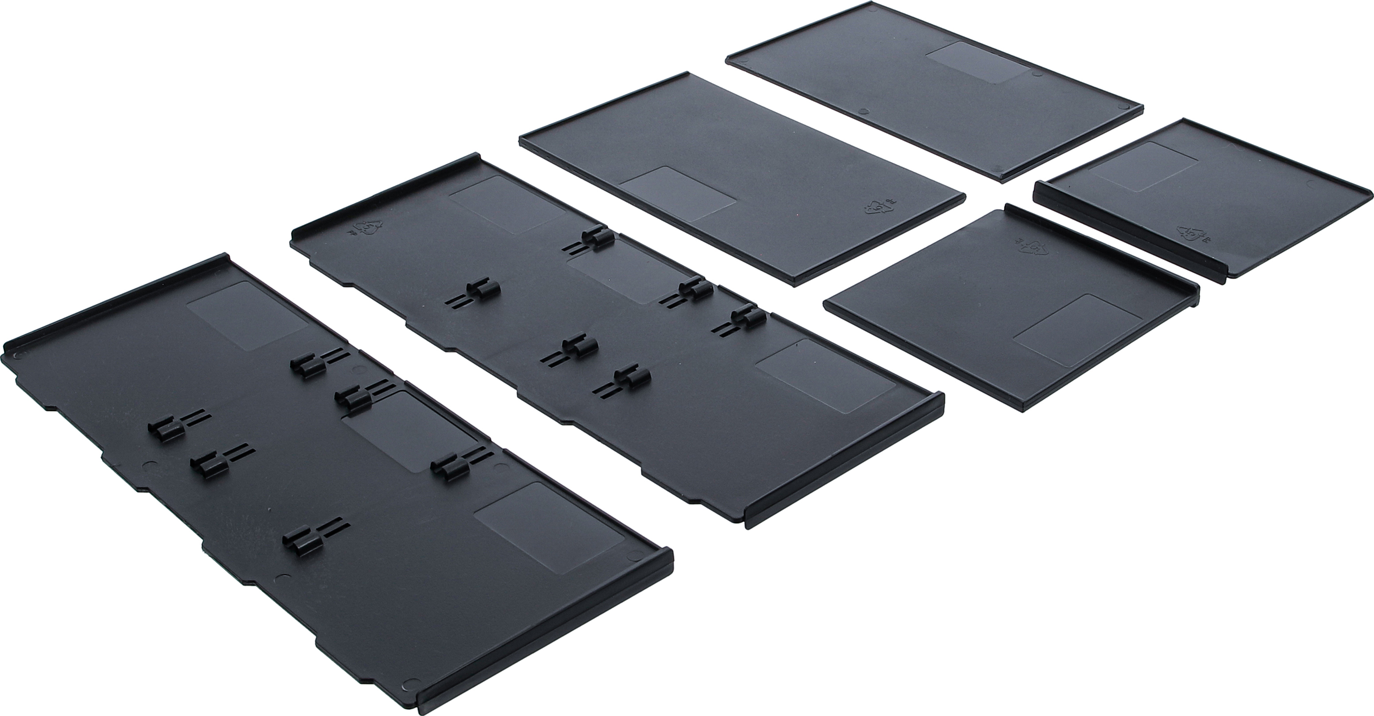 BGS Fachteiler | für Systemkoffer | Größe M | 6-tlg.