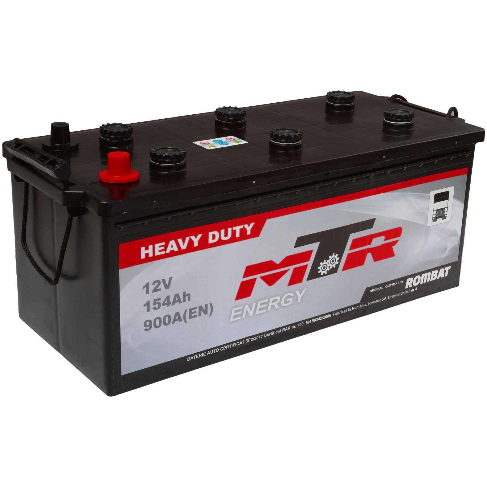 Starterbatterie MTR Heavy Duty LKW Traktor Batterie 12V 154Ah 900A