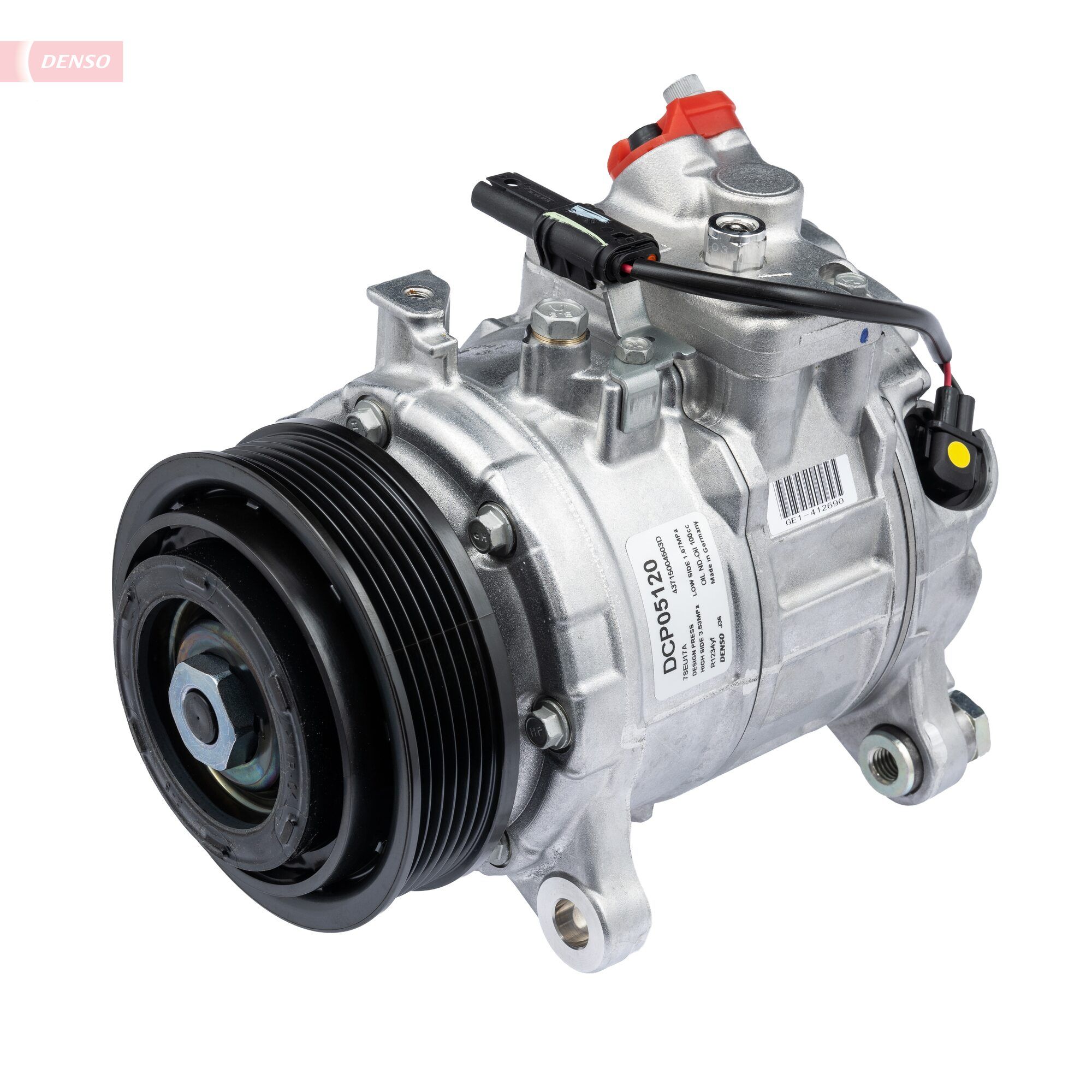 Kompressor, Klimaanlage “DENSO 100 ml, 6 , 110 mm”