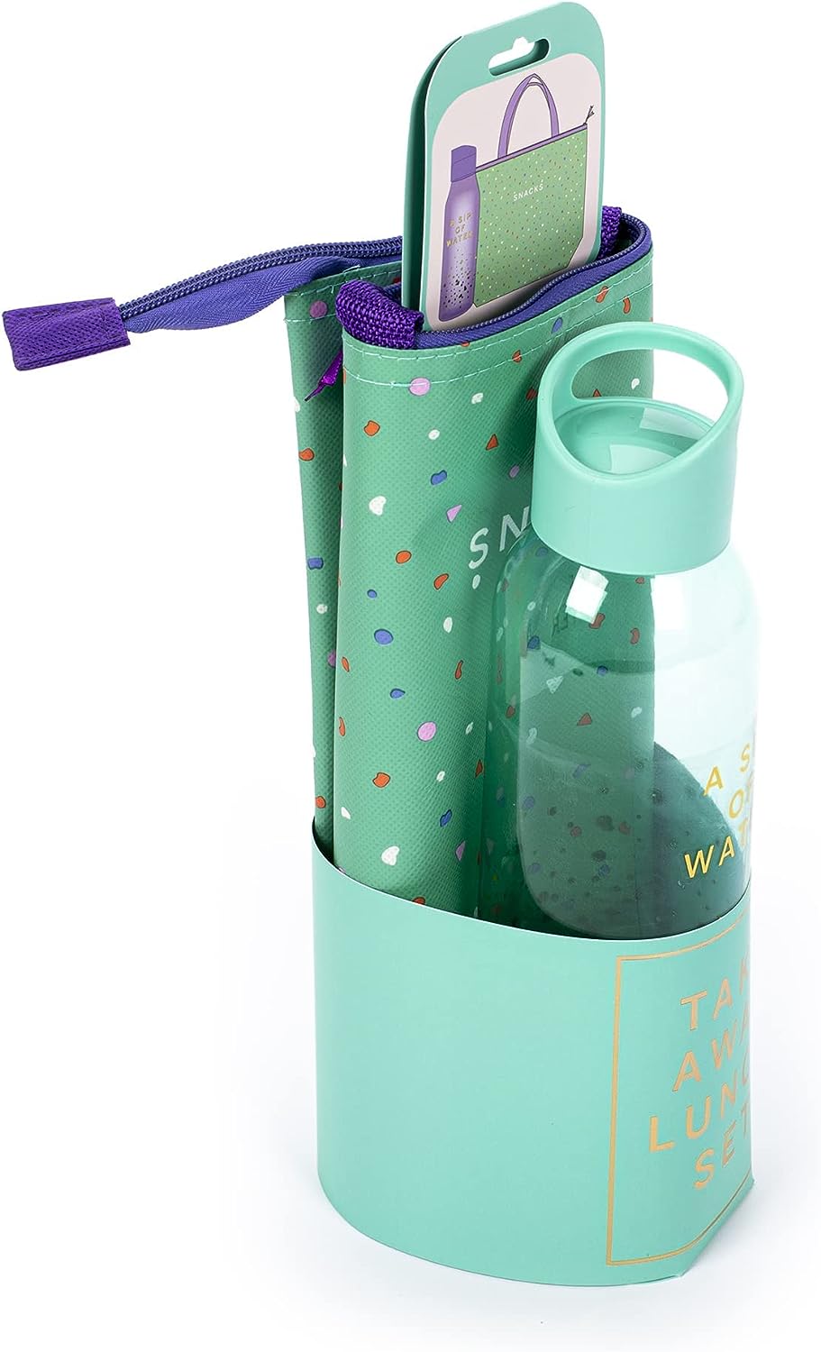 Tri-coastal Design - Mittagessen, bestehend aus Einer Mittagsbeutel-End- und Plastikflasche mit Haken (Hüttenprüfung)