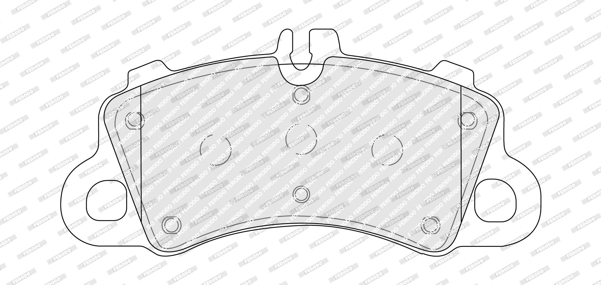 Bremsbelagsatz, Scheibenbremse