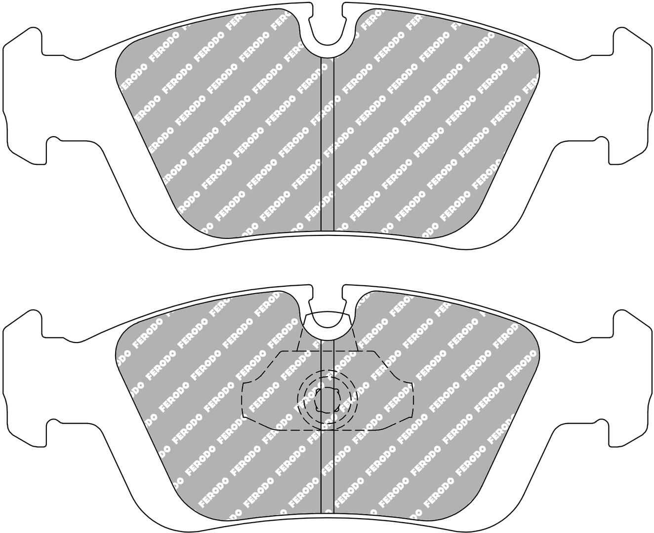 Bremsbelagsatz, Scheibenbremse