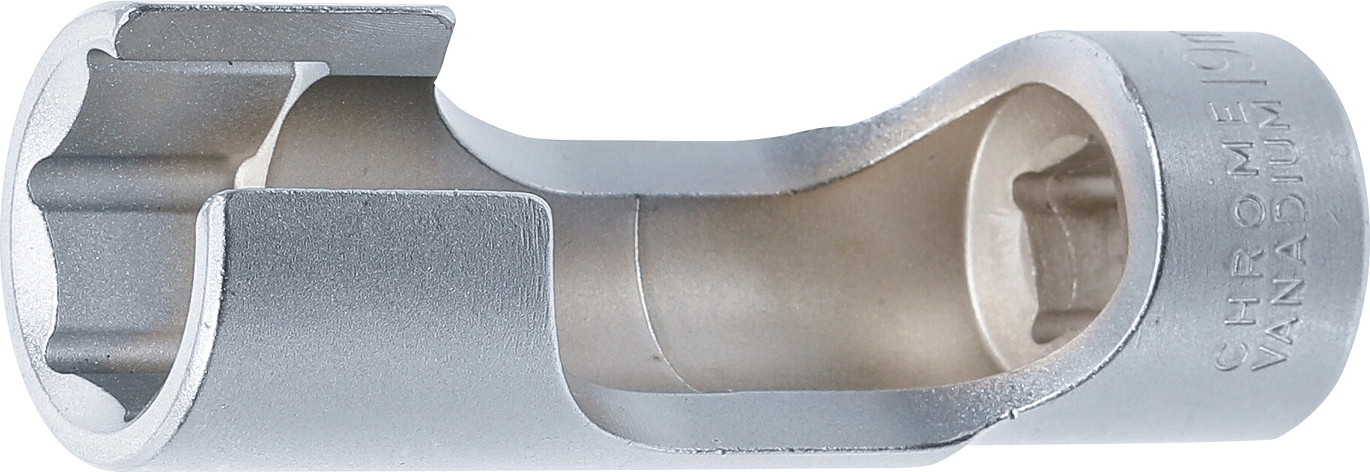 BGS Spezial-Steckschlüssel-Einsatz, geschlitzt | Antrieb Innenvierkant 10 mm (3/8") | SW 19 mm