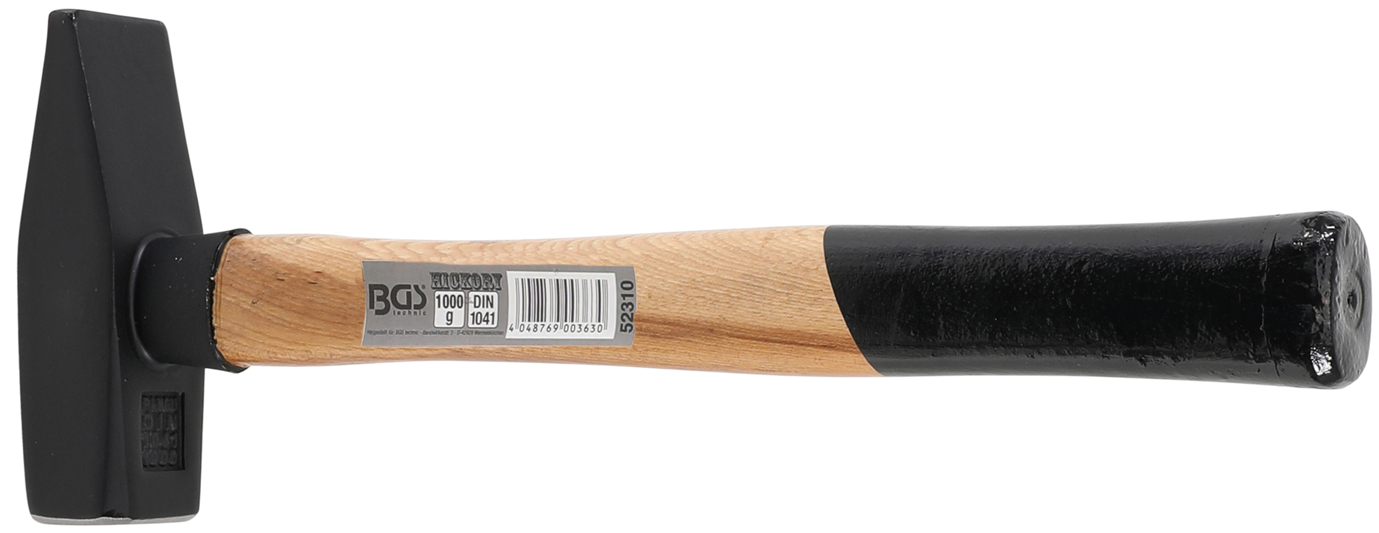 BGS Schlosserhammer | Hickory-Stiel | DIN 1041 | 1000 g