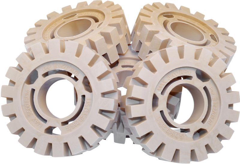 Folienradierer-Satz, Multi-Schleifer “HAZET 1.290 g, 1,29 kg, 9033N-6 ”