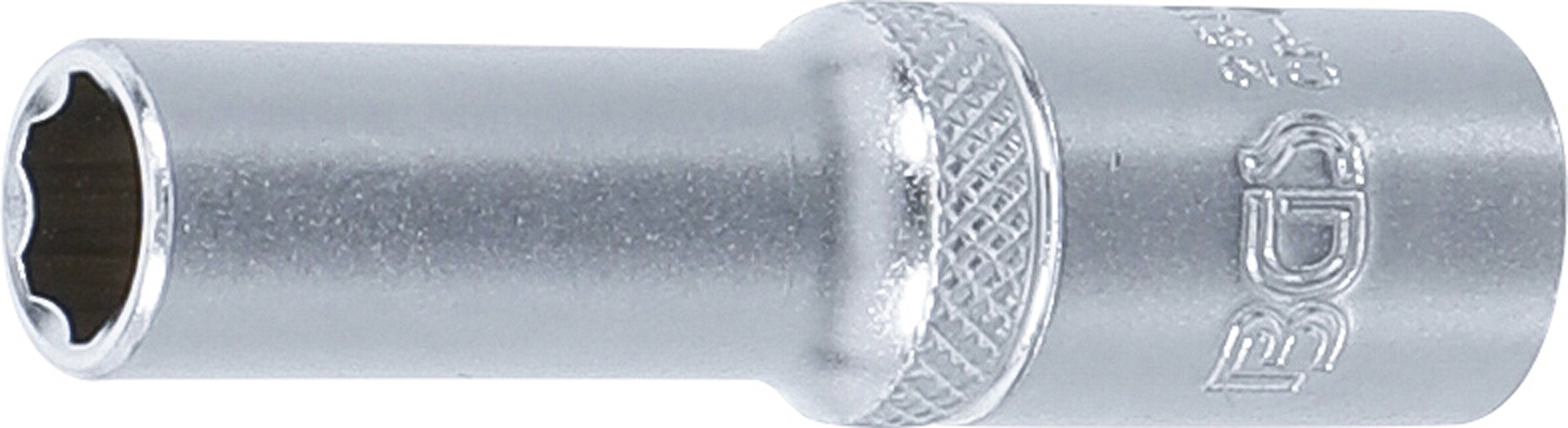 BGS Steckschlüssel-Einsatz Super Lock, tief | Antrieb Innenvierkant 10 mm (3/8") | SW 9 mm