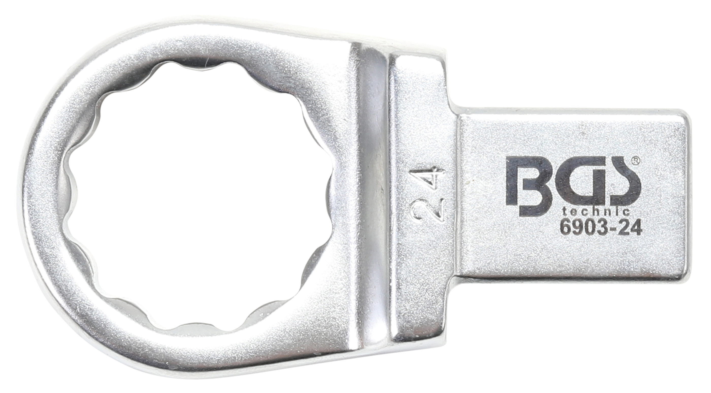 BGS Einsteck-Ringschlüssel | 24 mm | Aufnahme 14 x 18 mm
