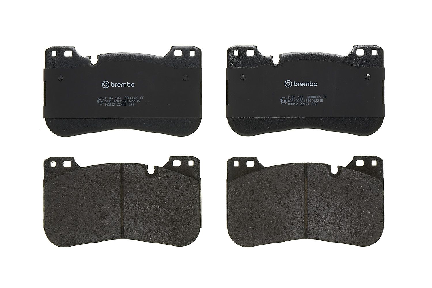 Bremsbelagsatz, Scheibenbremse