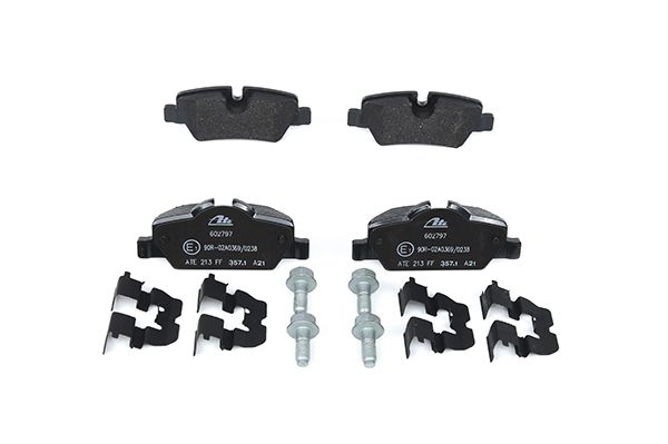 Bremsbelagsatz, Scheibenbremse