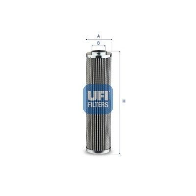 Filter, Arbeitshydraulik “UFI 233 mm, 55 mm, 28,5 mm”