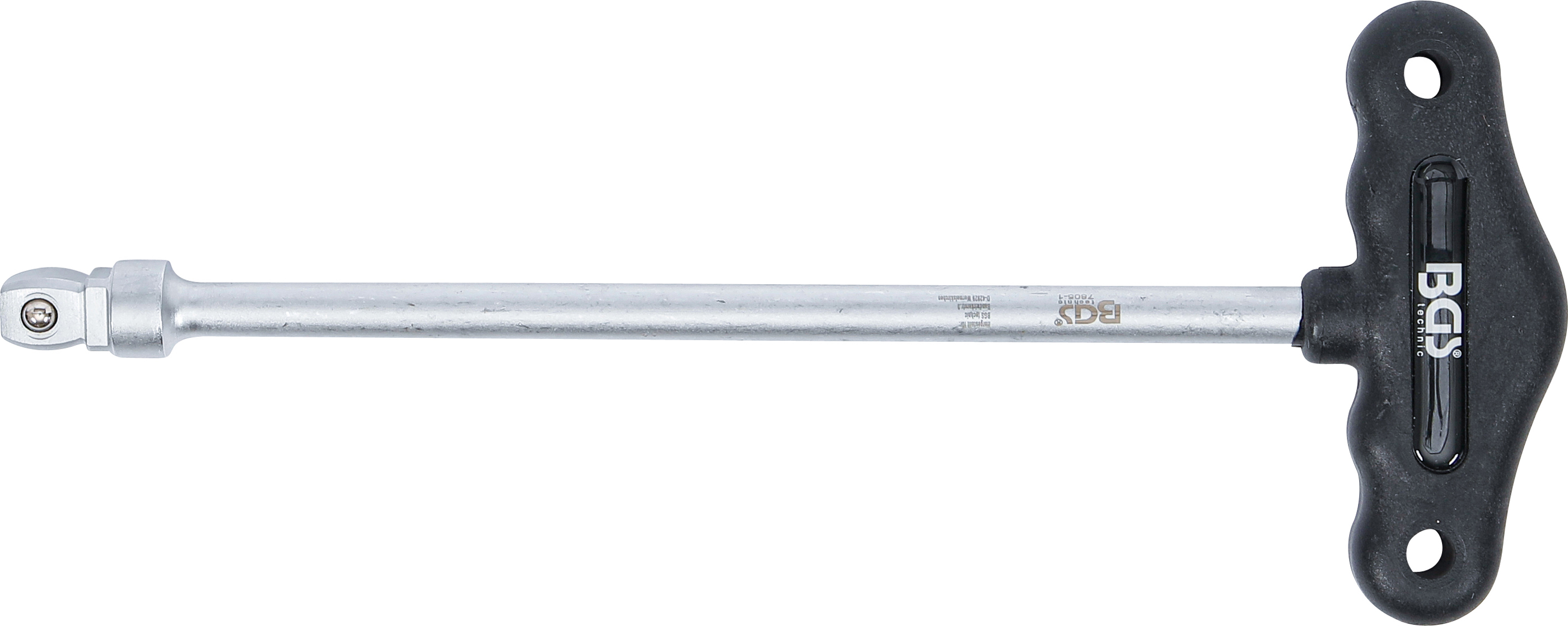 BGS T-Griff | Abtrieb Kippvierkant 12,5 mm (1/2") | 230 mm