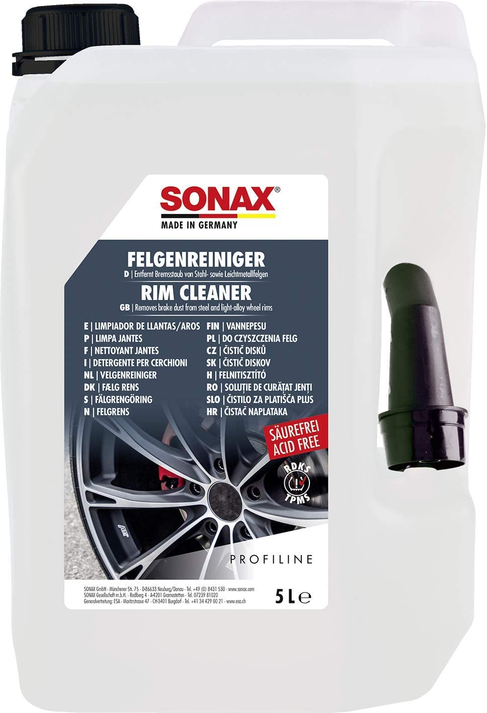 Sonax Profiline FelgenReiniger säurefrei 5 Liter