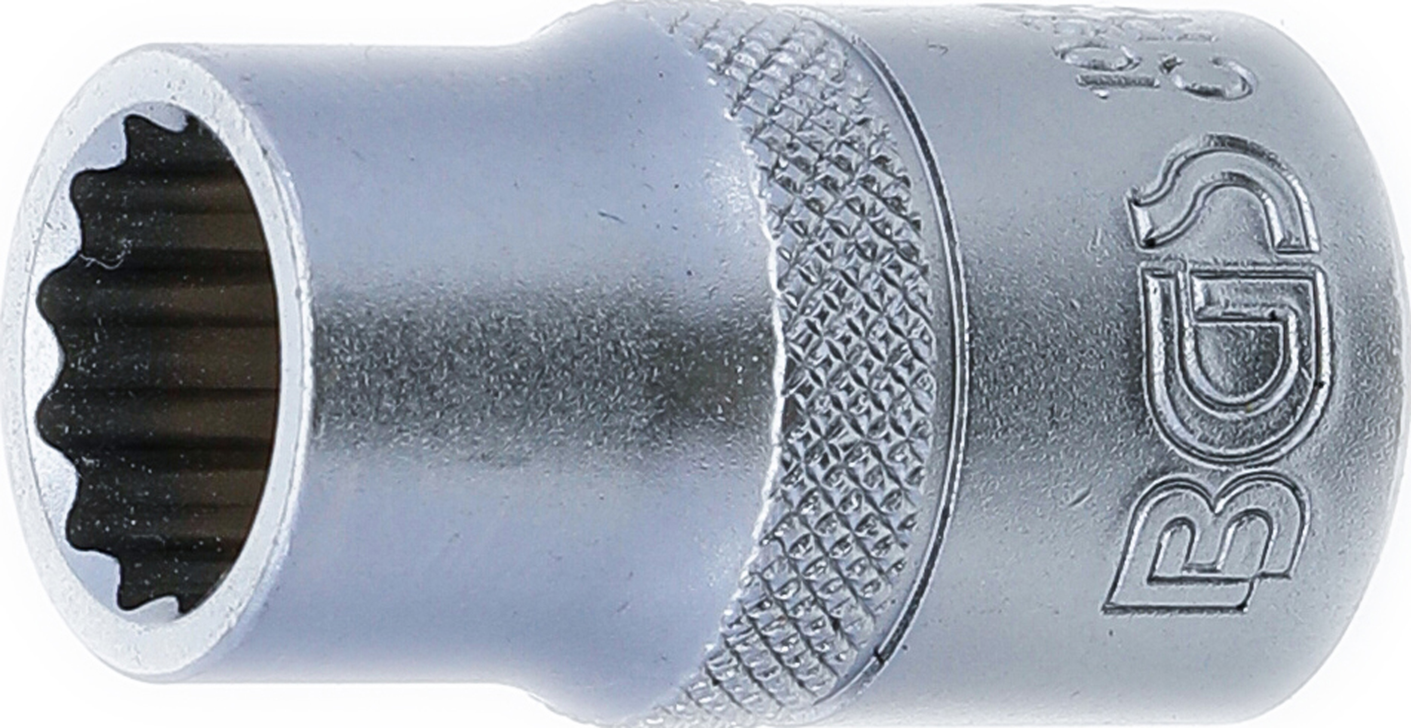 BGS Steckschlüssel-Einsatz Zwölfkant | Antrieb Innenvierkant 12,5 mm (1/2") | SW 13 mm