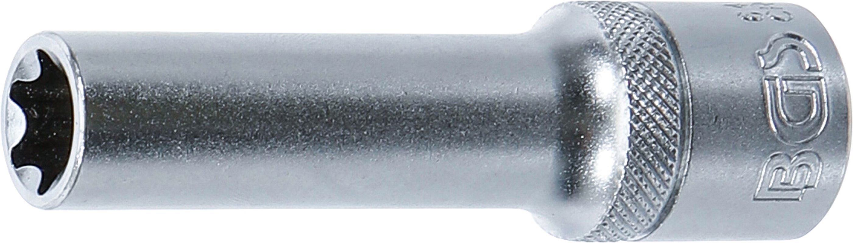 BGS Steckschlüssel-Einsatz E-Profil, tief | Antrieb Innenvierkant 12,5 mm (1/2") | SW E14