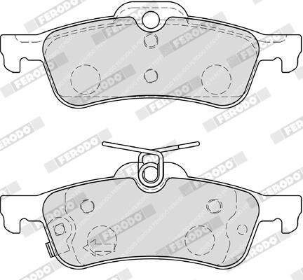 Bremsbelagsatz, Scheibenbremse