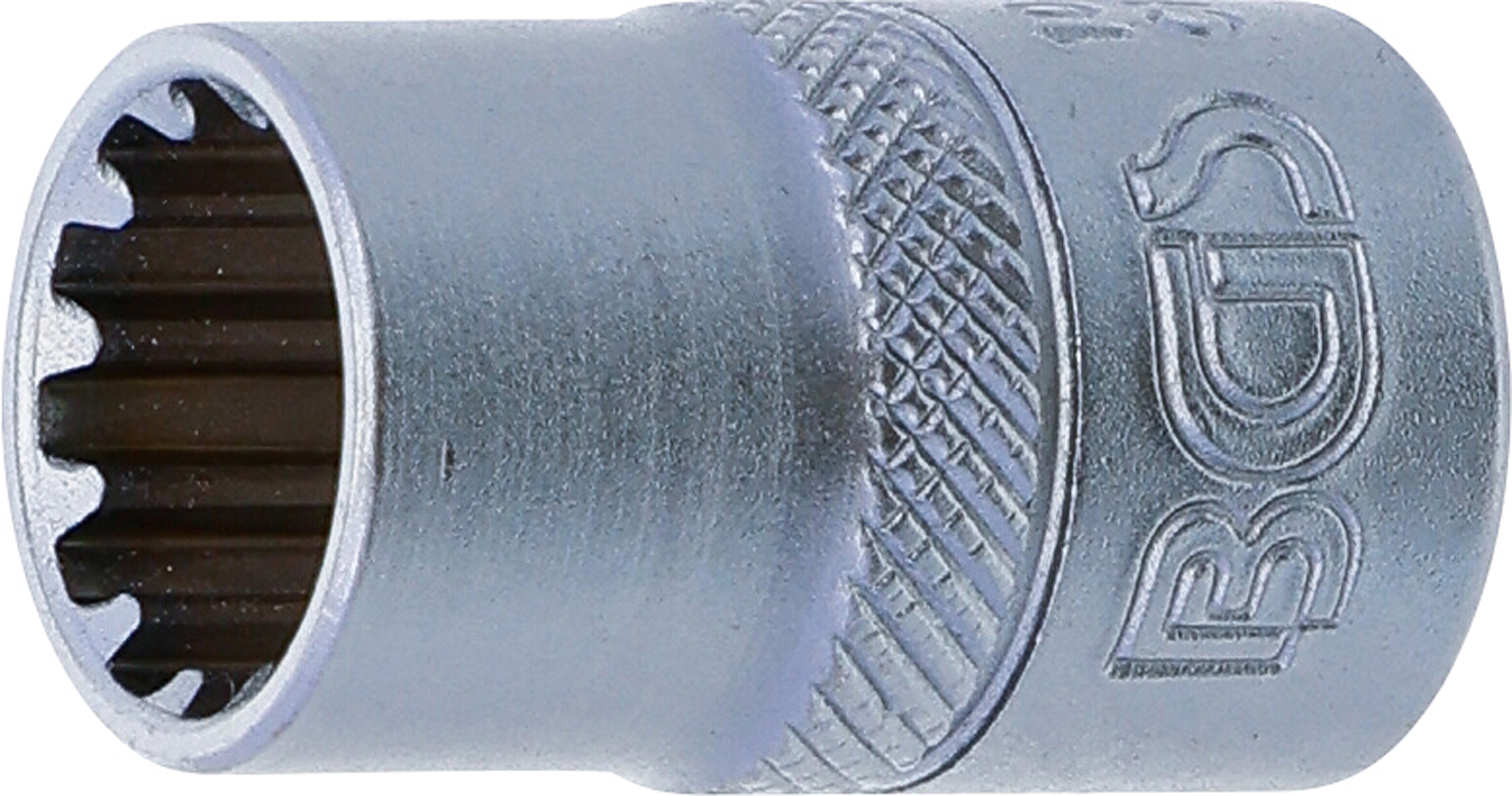 BGS Steckschlüssel-Einsatz Gear Lock | Antrieb Innenvierkant 10 mm (3/8") | SW 11 mm