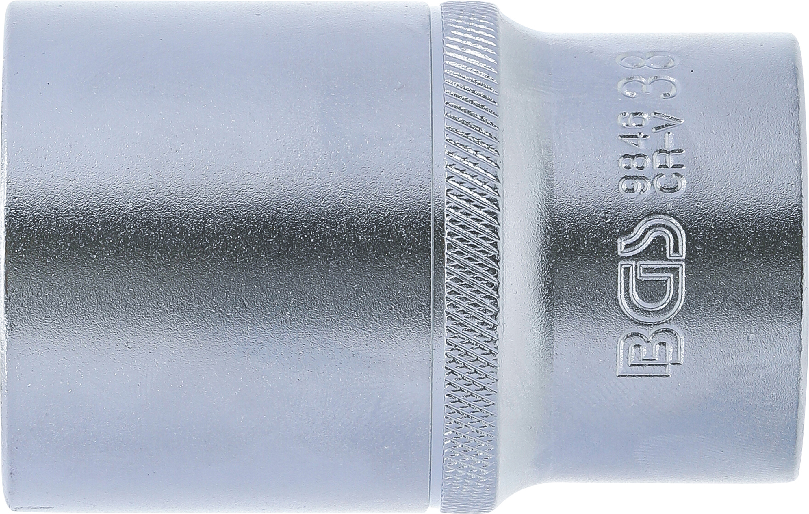 BGS Steckschlüssel-Einsatz Sechskant, tief | Antrieb Innenvierkant 12,5 mm (1/2") | SW 38 mm