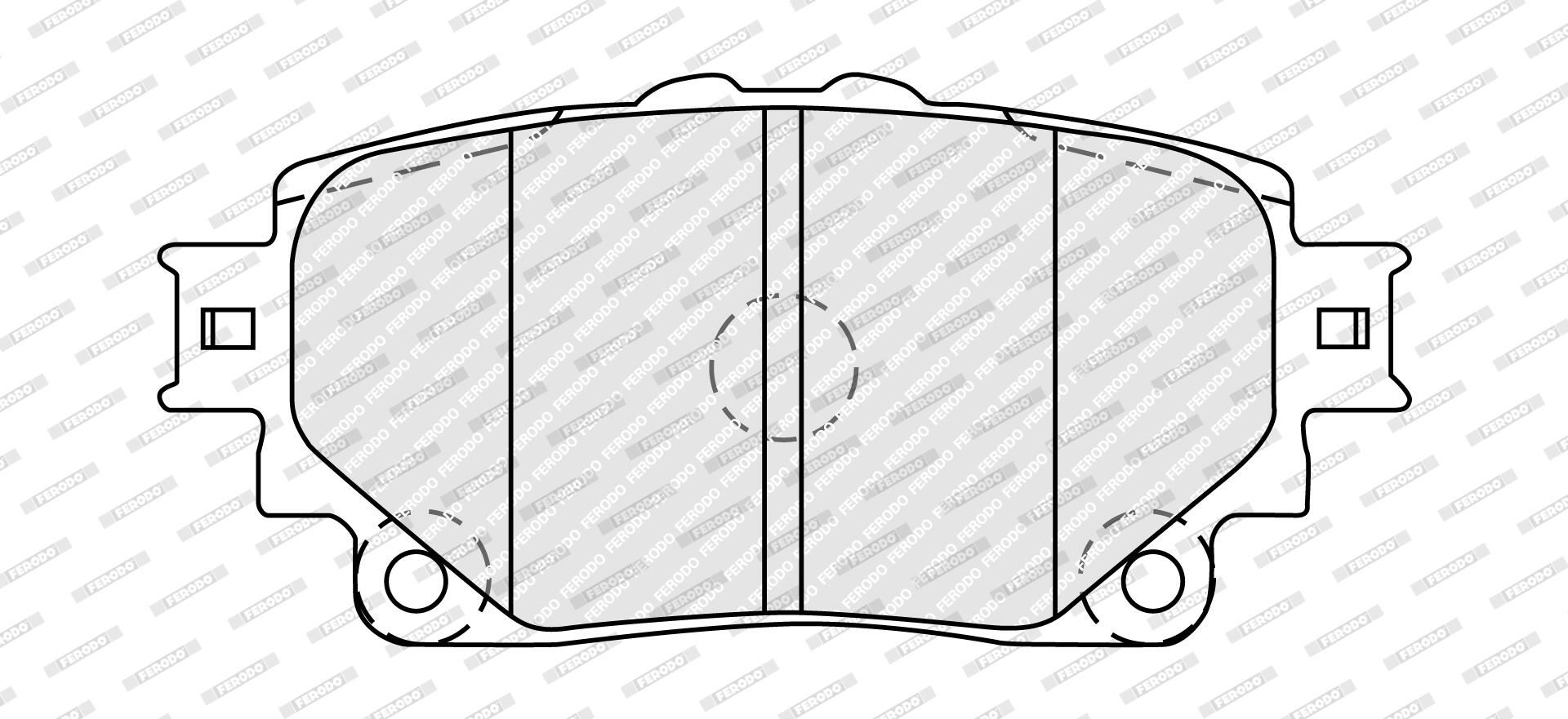 Bremsbelagsatz, Scheibenbremse
