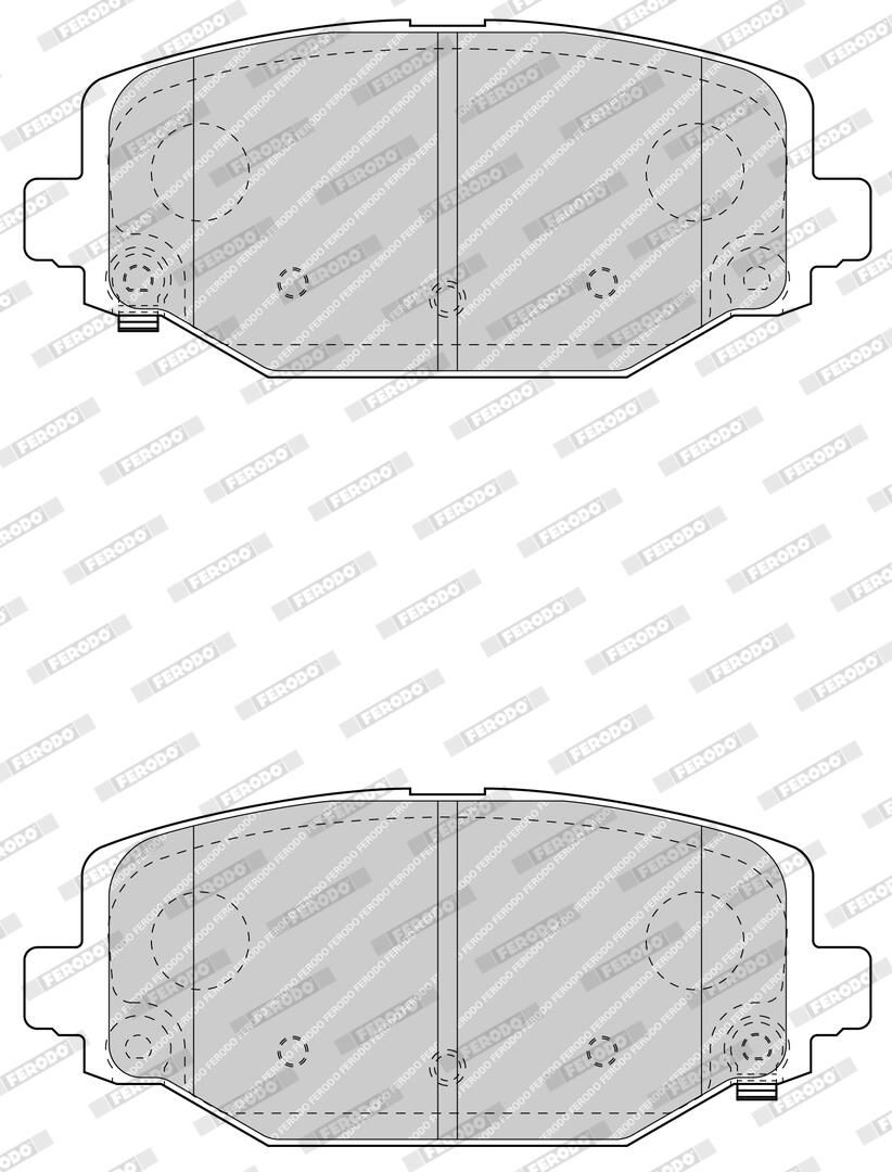 Bremsbelagsatz, Scheibenbremse