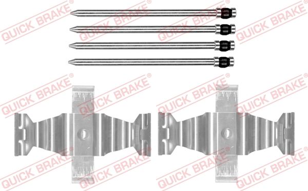 Zubehörsatz, Scheibenbremsbelag