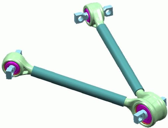 Lenker, Radaufhängung